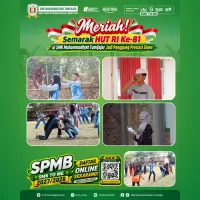 Meriah! Semarak HUT RI ke-81 di SMK Muhammadiyah Tumijajar Jadi Panggung Prestasi Siswa
