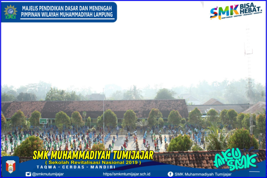 SENAM SEHAT MERIAHKAN HARI JUMAT DI SMK MUTU