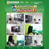 SMK Muhammadiyah Tumijajar Laksanakan Pembelajaran Daring Selama Himbauan Erupsi Anak Krakatau