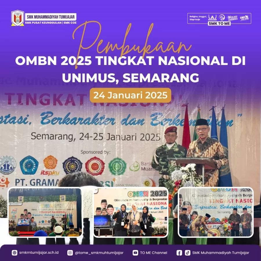 PEMBUKAAN OMBN 2025 TINGKAT NASIONAL DI UNIMUS, SEMARANG