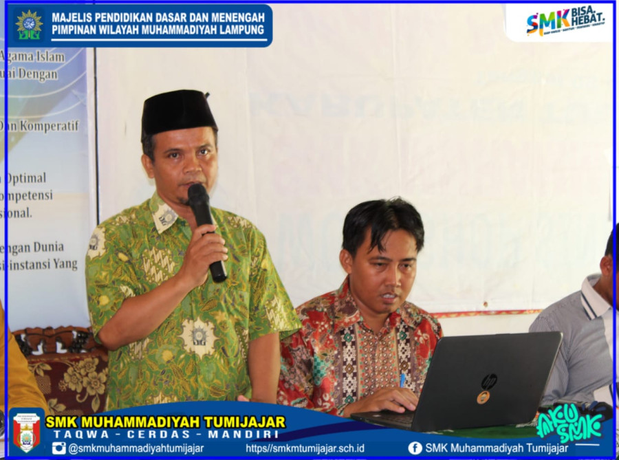 SMK MUTU LAKSANAKAN RAPAT PEMBAGIAN TUGAS TAHUN PELAJARAN 2019/2020