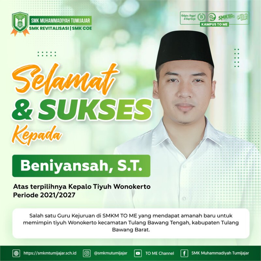 SARJANA TEKNIK JADI KEPALO TIYUH? TENTU BISA!