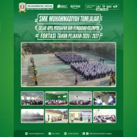 SMK MUHAMMADIYAH TUMIJAJAR GELAR APEL PERSIAPAN DAN PEMBAGIAN KELOMPOK FORTASI TP 2026/2027