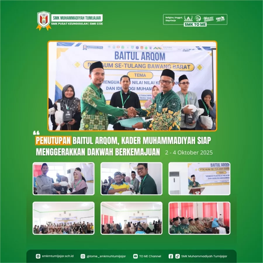 PENUTUPAN BAITUL ARQOM, KADER MUHAMMADIYAH SIAP MENGGERAKKAN DAKWAH BERKEMAJUAN