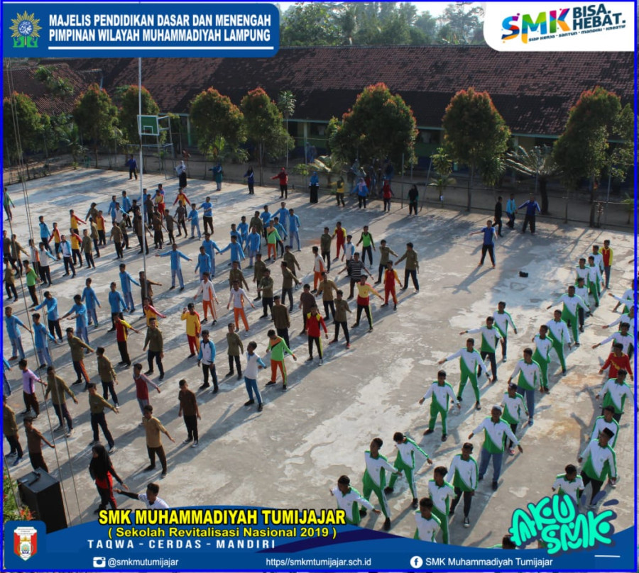 SMK MUTU GALAKKAN PROGRAM 3J (JUMAT SEHAT, JUMAT BERSIH DAN JUMAT TAQWA)