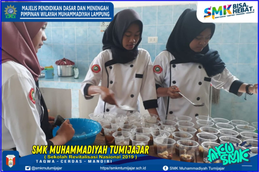 KELAS XII TATA BOGA SMK MUTU, BELAJAR ASYIK KEWIRAUSAHAAN DENGAN PRAKTIK LANGSUNG SESUAI JURUSAN