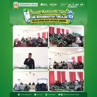 PERKUAT ADMINISTRASI DIGITAL, SMK MUHAMMADIYAH TUMIJAJAR GELAR SOSIALISASI APLIKASI PRESENSI