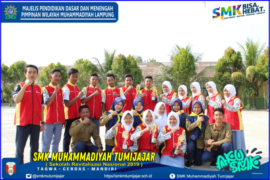 PMR SMK MUTU BORONG HADIAH LOMBA HUT RI KE-74 TINGKAT WIRA DI PMI TUBABA