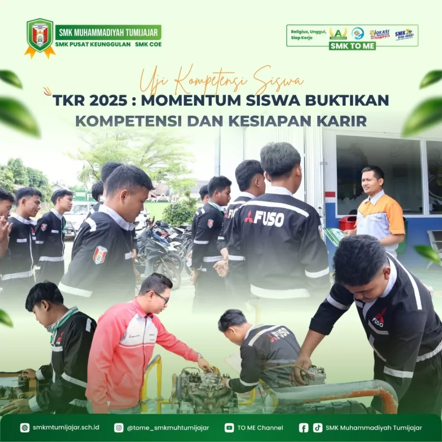 UKK TKR 2025: MOMENTUM SISWA BUKTIKAN KOMPETENSI DAN KESIAPAN KARIR