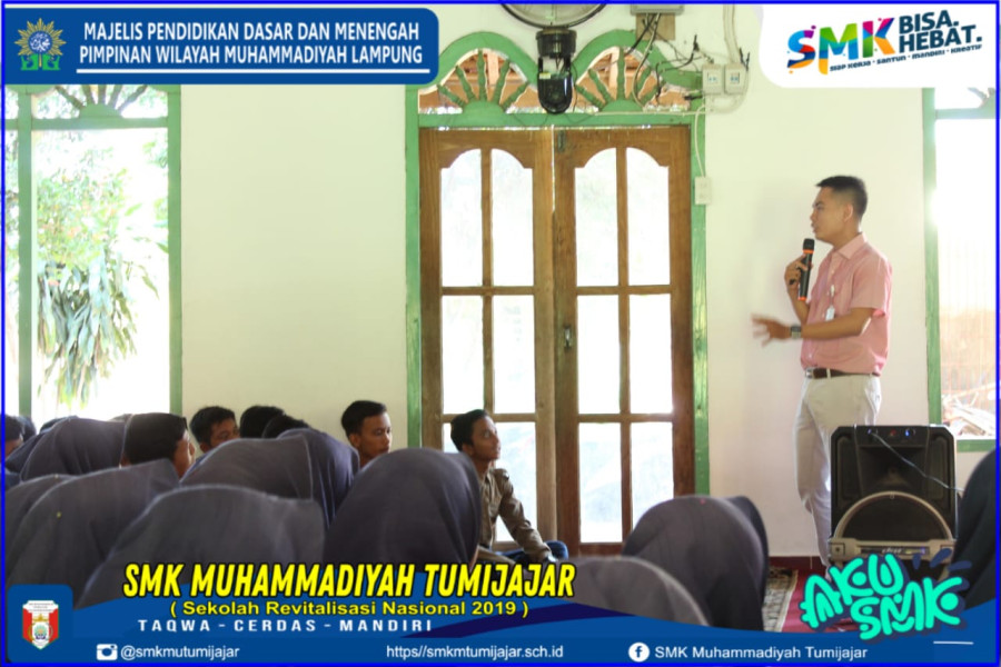 KENALKAN SEKOLAH PERHOTELAN, IDeA INDONESIA KUNJUNGI SMK MUHAMMADIYAH TUMIJAJAR