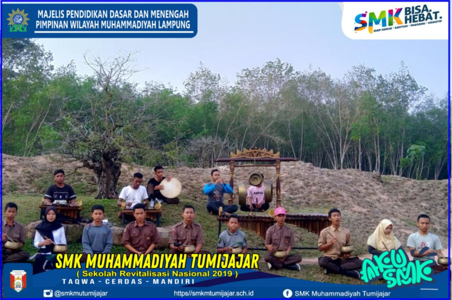 JADI TIM PEMUSIK EKSPERIMENTAL, SISWA SMK MUTU RUTIN ADAKAN LATIHAN JELANG FESTIVAL SENI TUBABA 2019