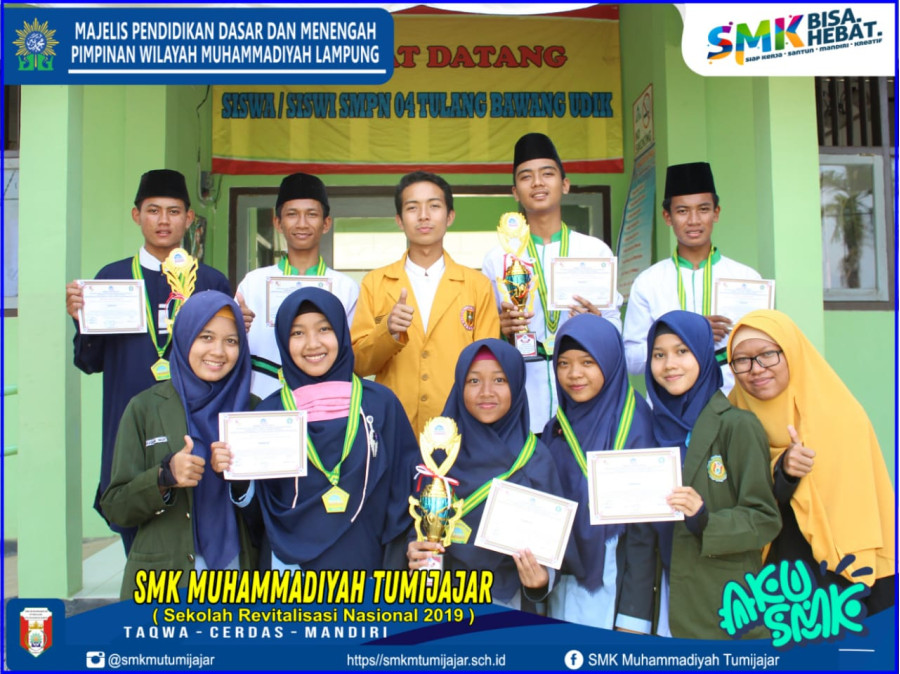SMK MUTU BAWA JUARA DARI LOMBA AGPAII TINGKAT KABUPATEN TULANGBAWANG BARAT