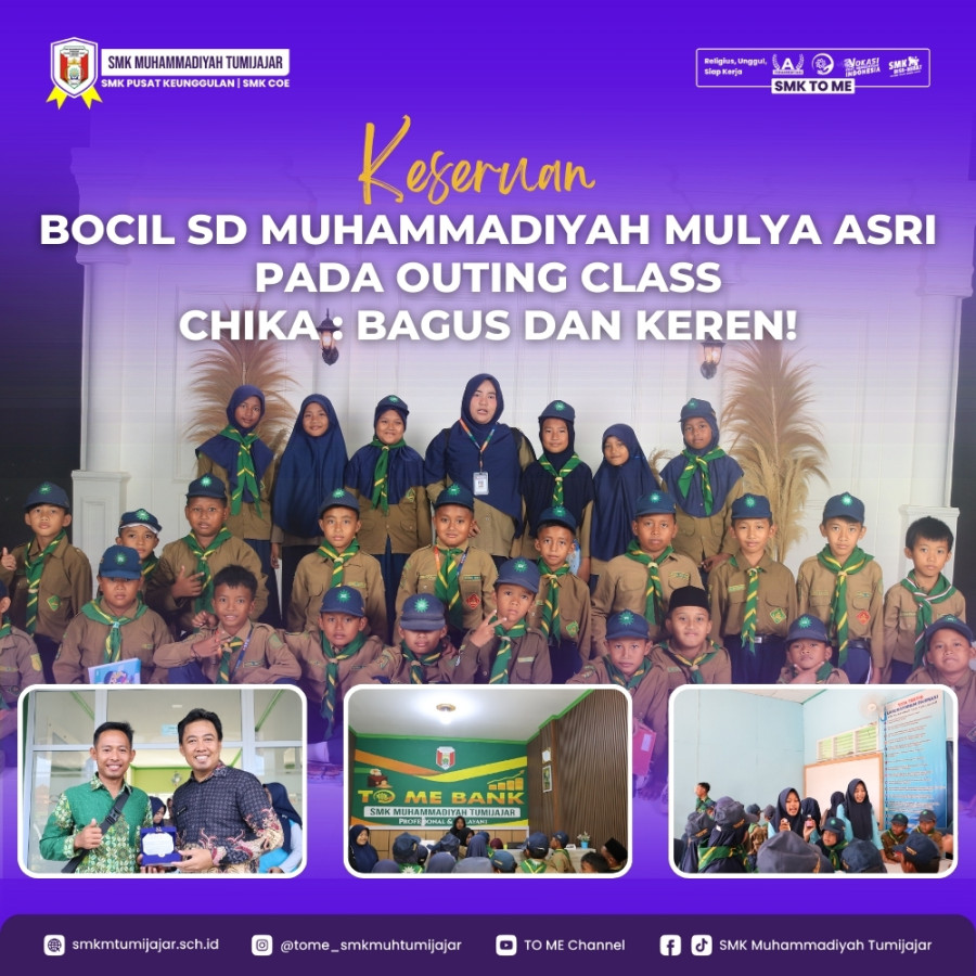 KESERUAN BOCIL SD MUHAMMADIYAH MULYA ASRI PADA OUTING CLASS | CHIKA : BAGUS DAN KEREN! 