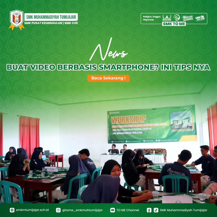 BUAT VIDEO BERBASIS SMARTPHONE? INI TIPS NYA