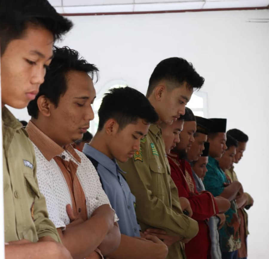 ZONA HIJAU COVID-19, SMK MUHAMMADIYAH TUMIJAJAR BISA GELAR SHALAT JUMAT