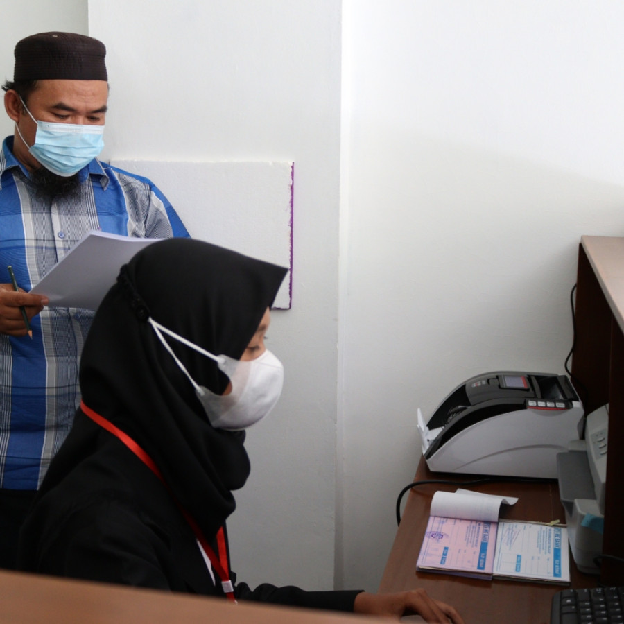 UKK PERBANKAN SYARIAH TAHUN 2021, SMK MUHAMMADIYAH TUMIJAJAR