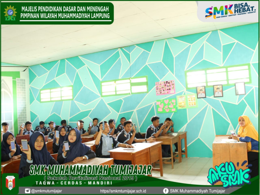 REVOLUSI INDUSTRI 4.0, SMK MUTU LAKSANAKAN PTS BERBASIS ANDROID
