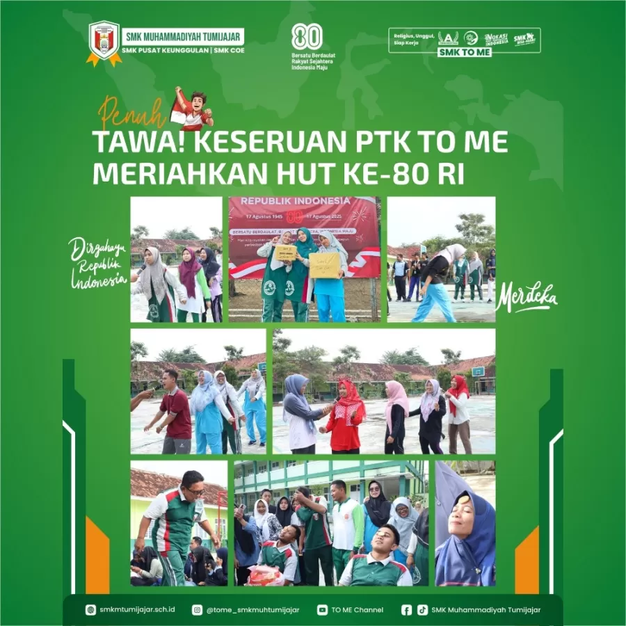 PENUH TAWA! KESERUAN PTK TO ME MERIAHKAN HUT KE-80 RI