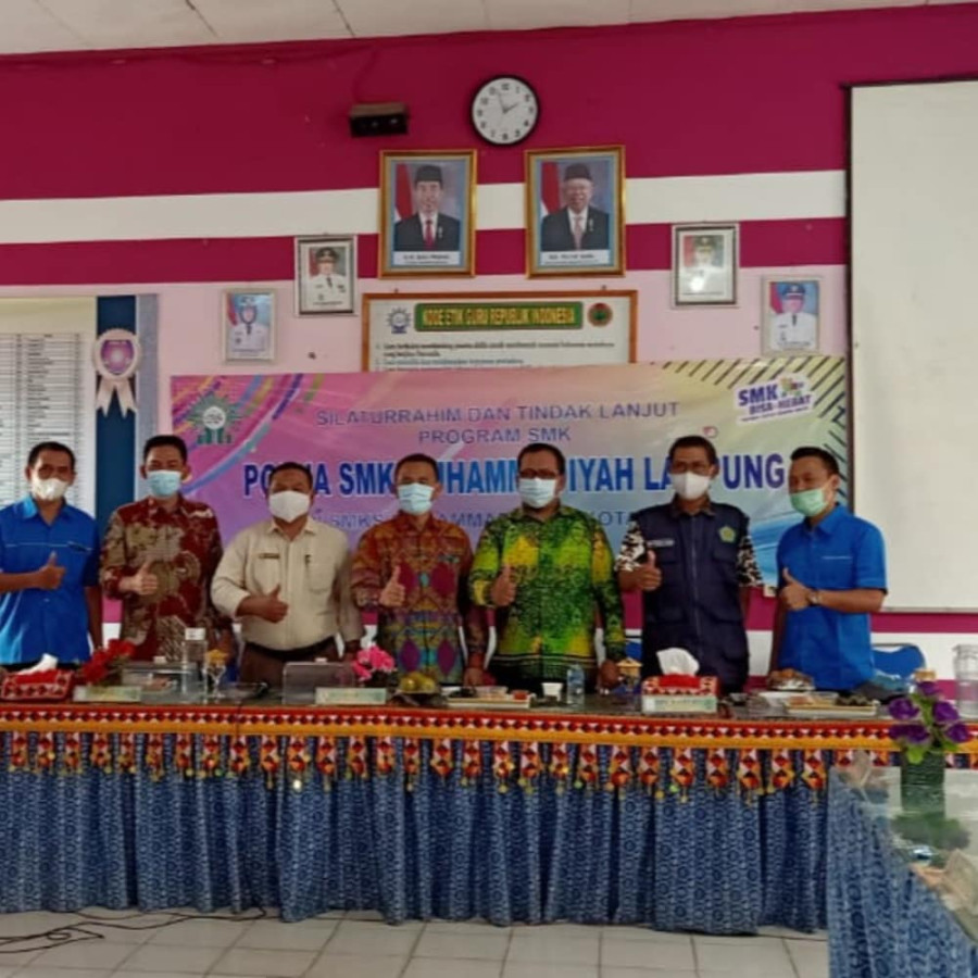 KEPALA SMK MUHAMMADIYAH TUMIJAJAR HADIRI RAKOR POKJA SMKM SE-LAMPUNG