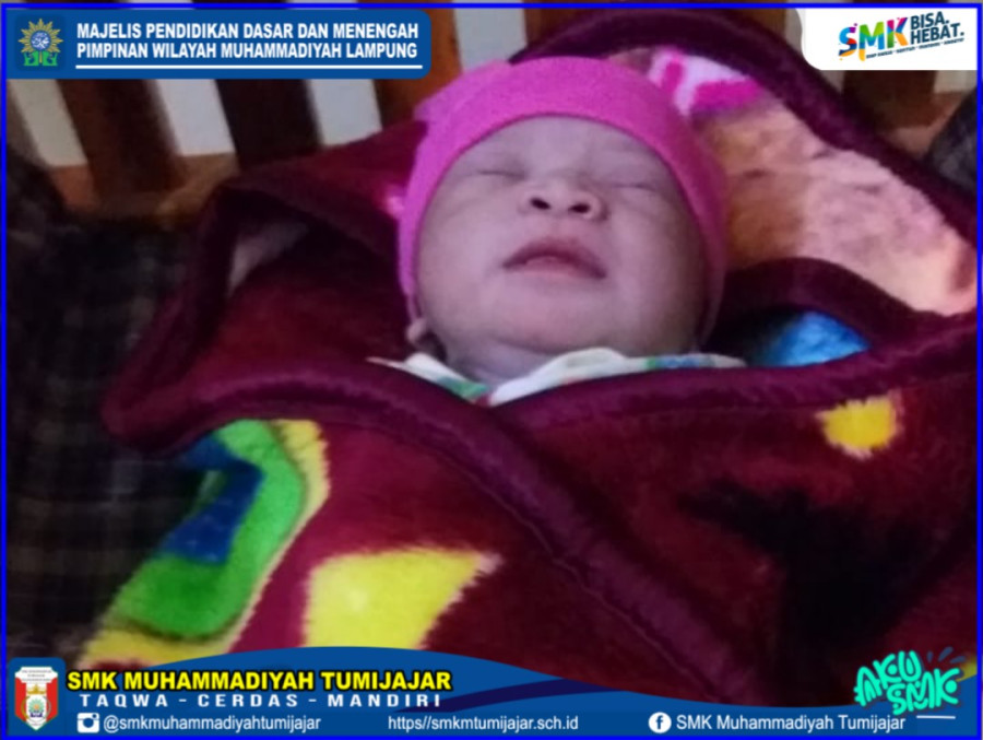 SELAMAT ! PUTRI PERTAMA BAPAK TOHARI,S.Pd.I WAKA ISMUBA SMK MUTU TELAH LAHIR